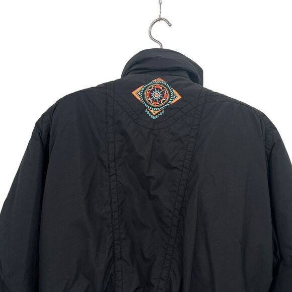 OBERMEYER Nell Jacket Womens 12 Black Puffer Coat Ski Snowboard Bomber Crop - Picture 9 of 16